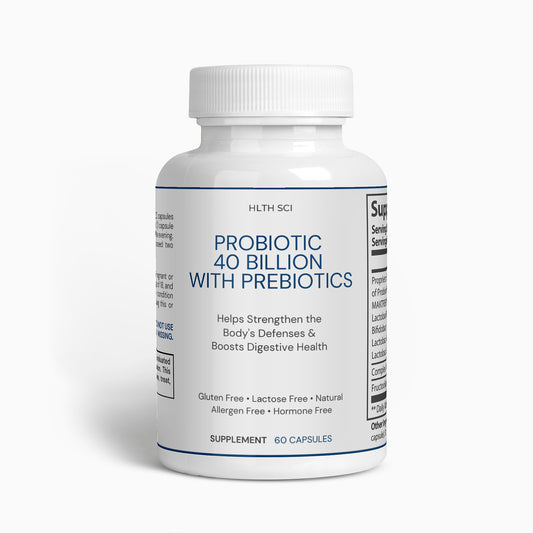 Probiotic 40 Billion with Prebiotics