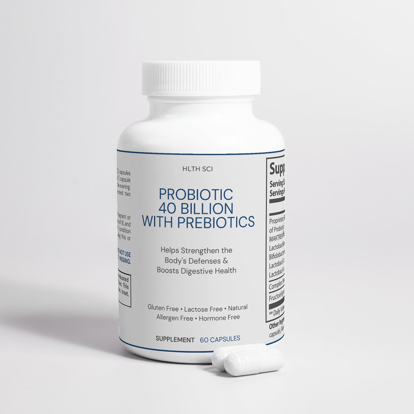 Probiotic 40 Billion with Prebiotics